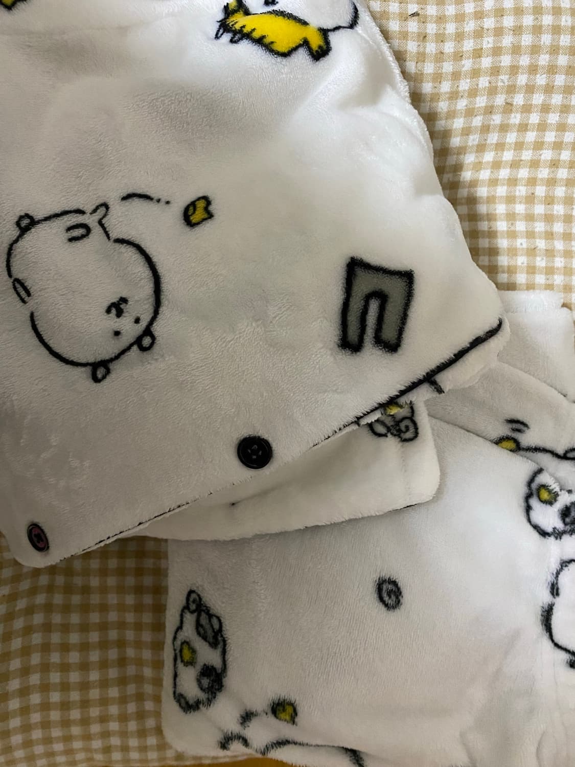 스파오 농담곰 수면잠옷 화이트 M 미착용 새상품 상품이미지1