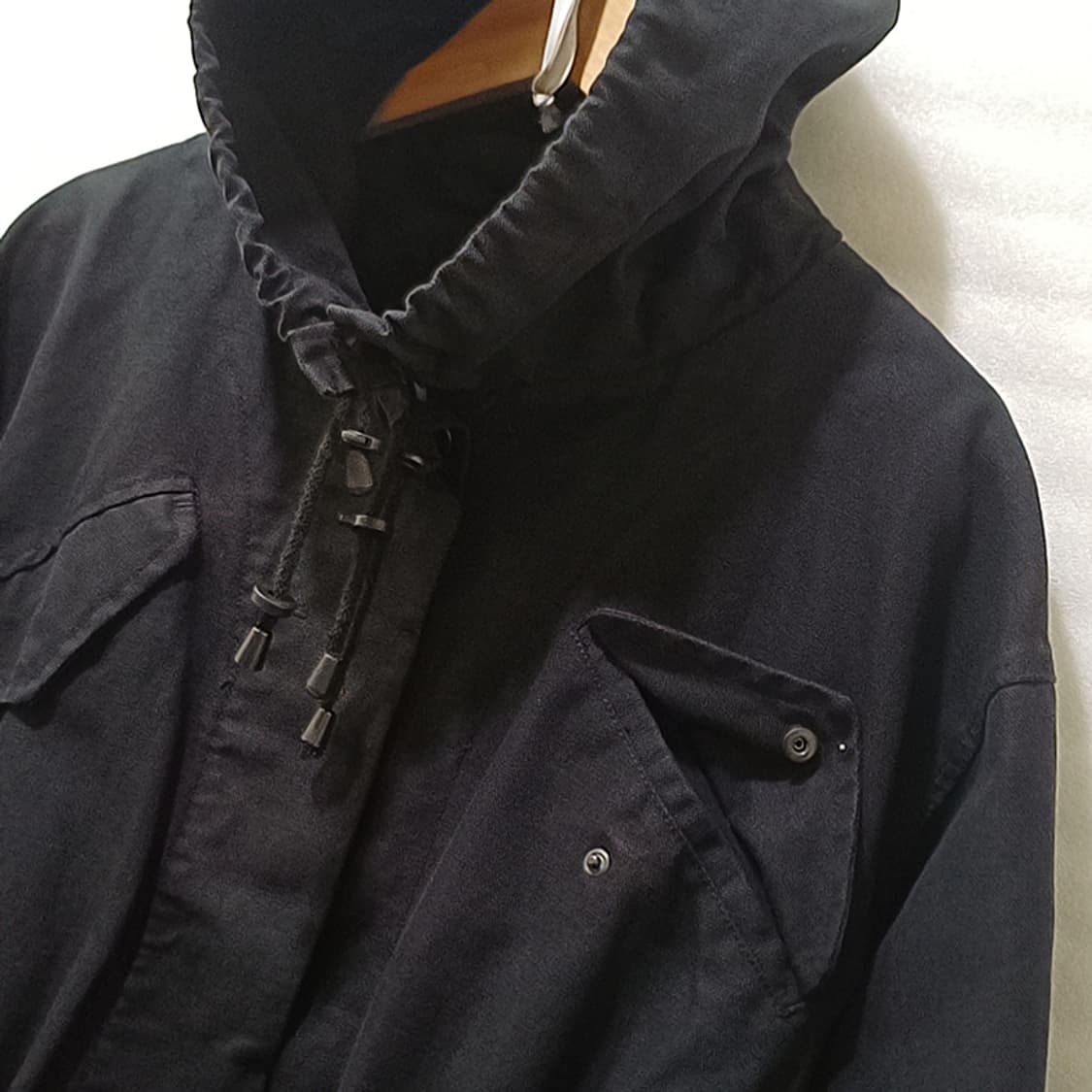 국내 이자벨마랑 린넨 봄 가을 후드 자켓 여성 S 큐티 블랙 사랑봉봉 상품이미지4