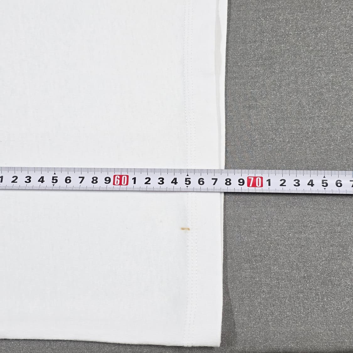 L 에이카화이트 백프린팅 반팔티셔츠 화이트 상품이미지7