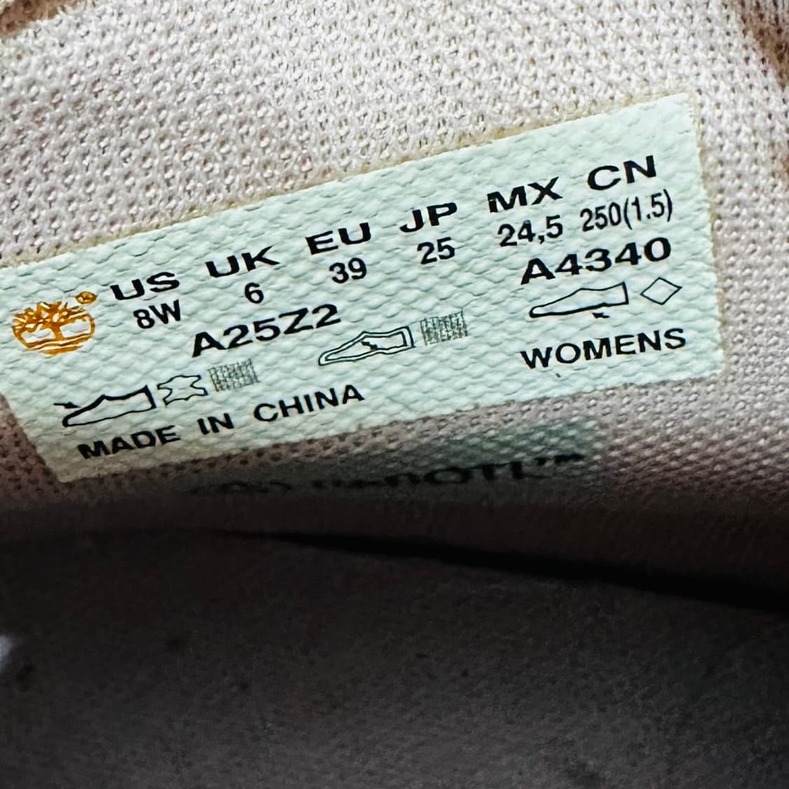 250) 팀버랜드 워커 남녀공용 부츠 6인치 핑크 부츠 상품이미지8