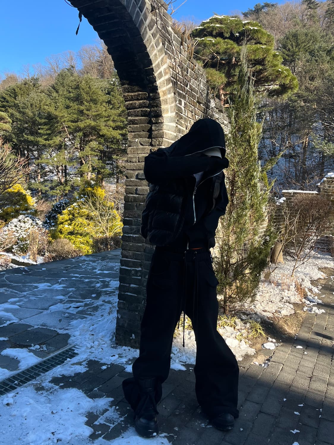 유광 베스트 패딩 상품이미지3