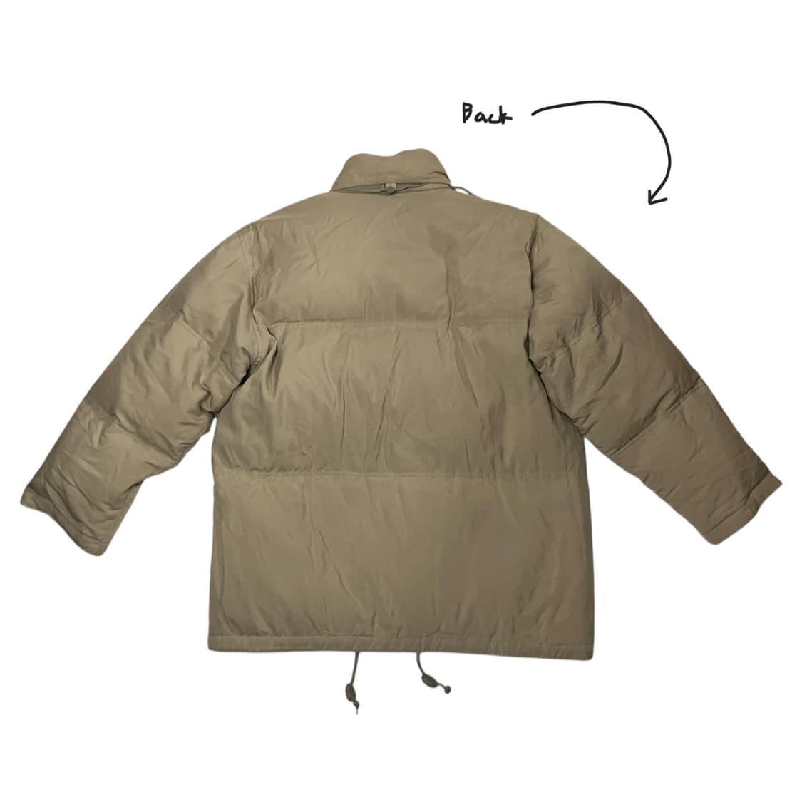 입생로랑 베이지 패딩 점퍼 M 상품이미지3