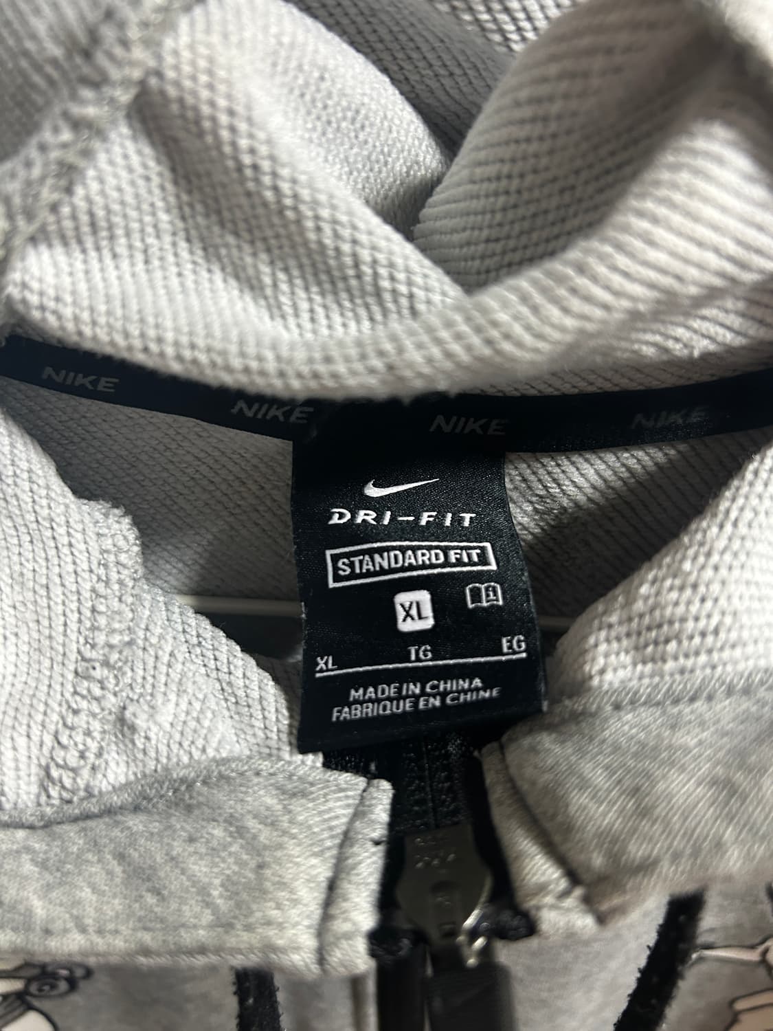 XL)나이키 천시와악마 후드집업 상품이미지3