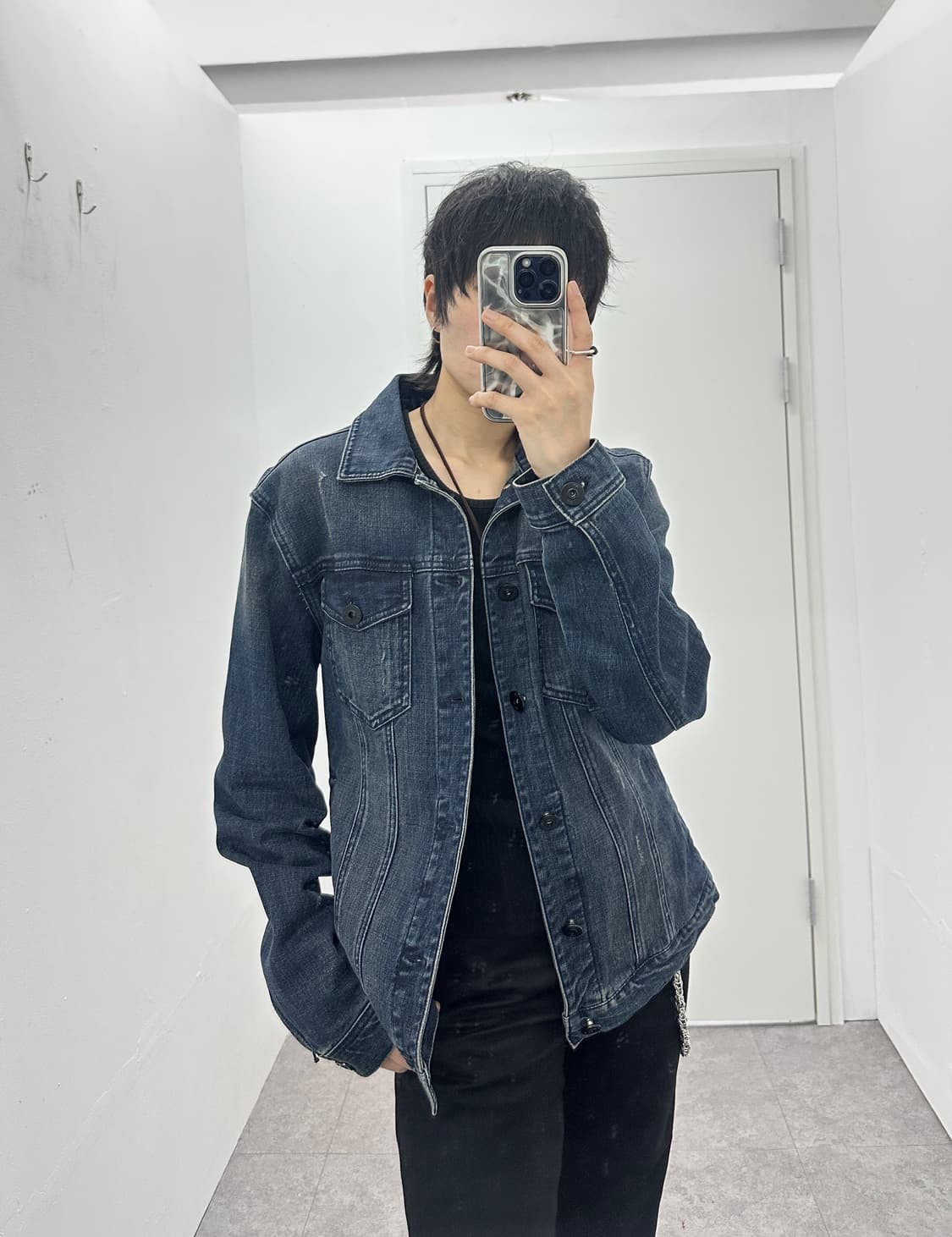 ANDEW WEDNA vintage denim jacket 상품이미지1