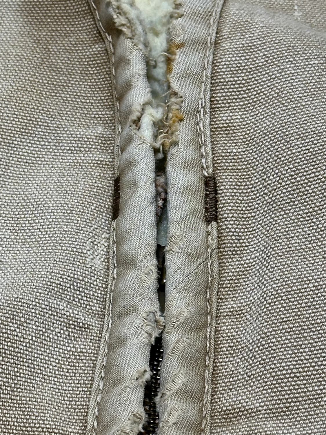 빈티지 70s 트레시드 칼하트 베스트 with 스코빌지퍼 상품이미지4