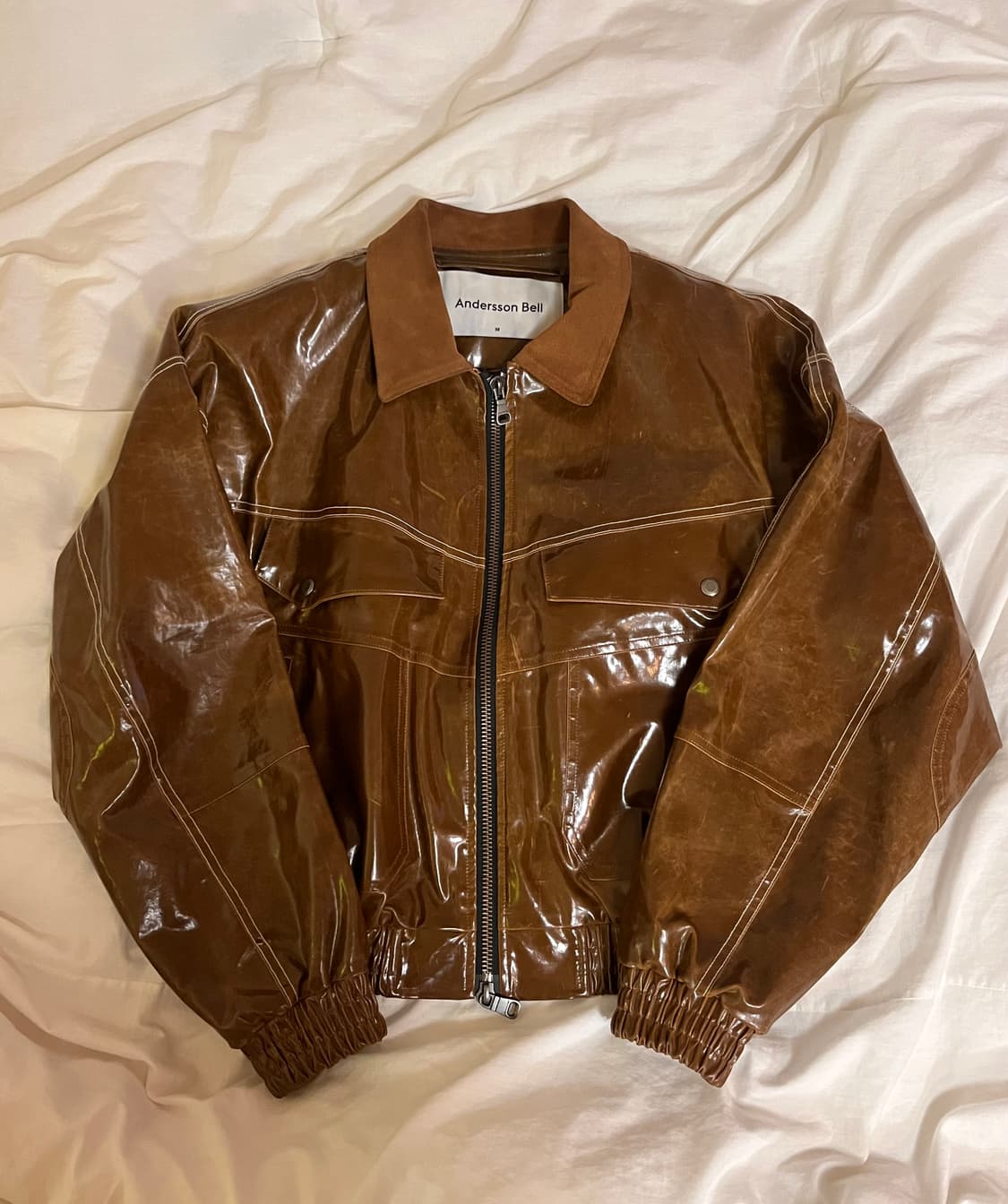 앤더슨벨 23 오르테가 봄버 브라운 상품이미지3