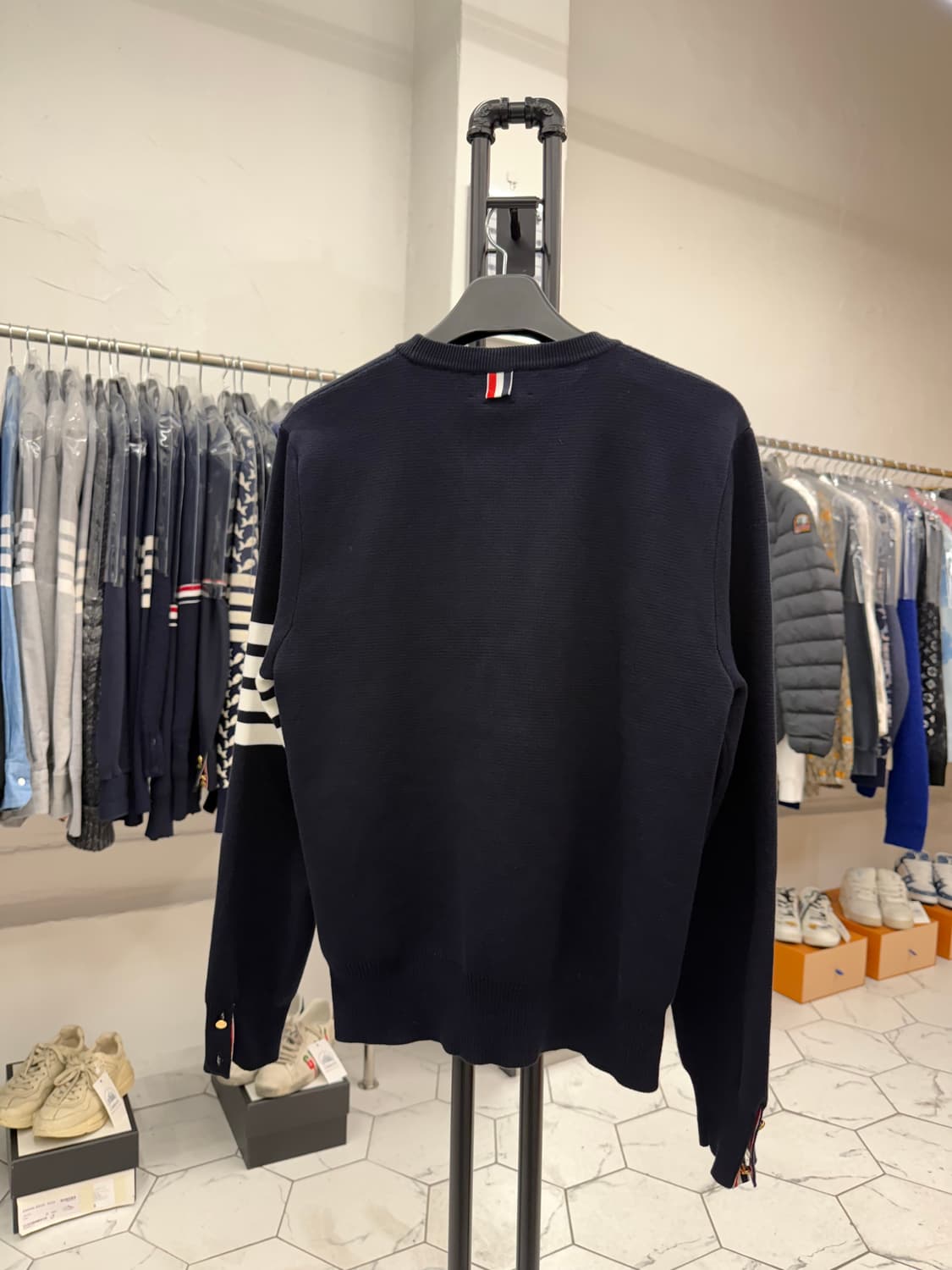 [3] 톰브라운 사선완장 밀라노스티치 니트 상품이미지2