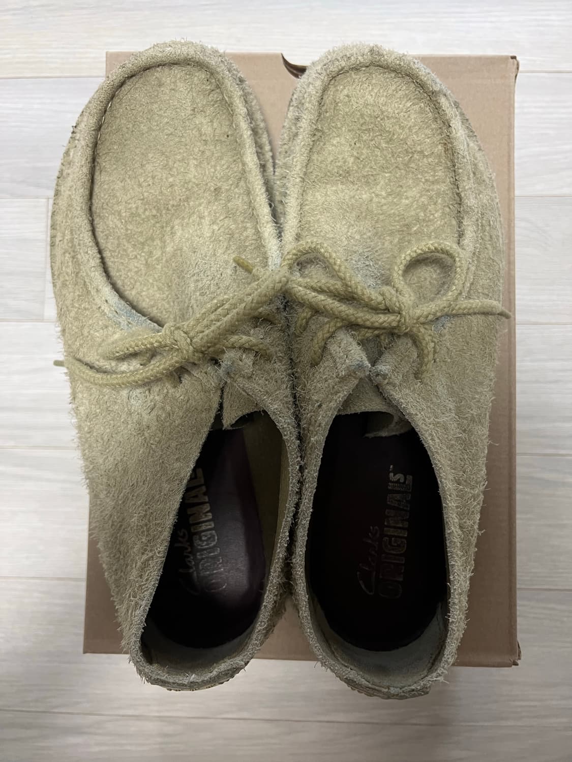 클락스 데저트 노마드 메이플 헤어리 색상 280사이즈 상품이미지4