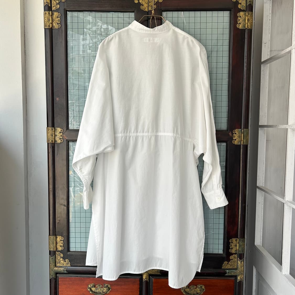 요지 야마모토 YS 스트랩 카라 롱 셔츠 상품이미지6