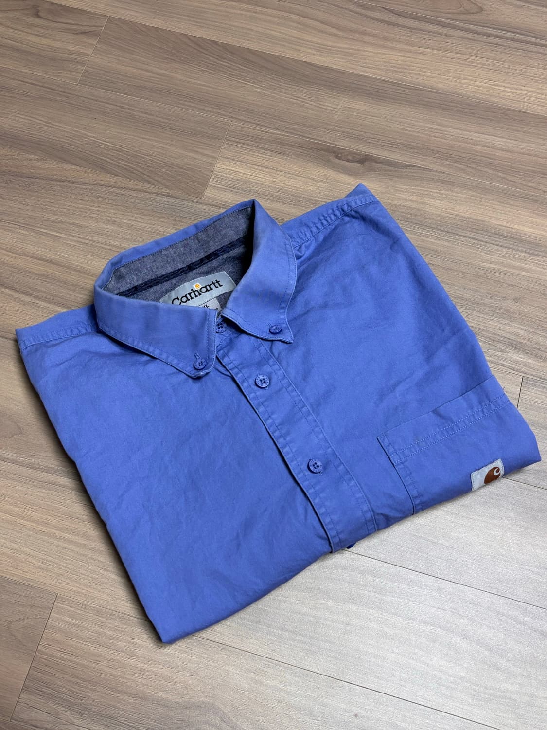칼하트 셔츠 XL 블루 상품이미지4