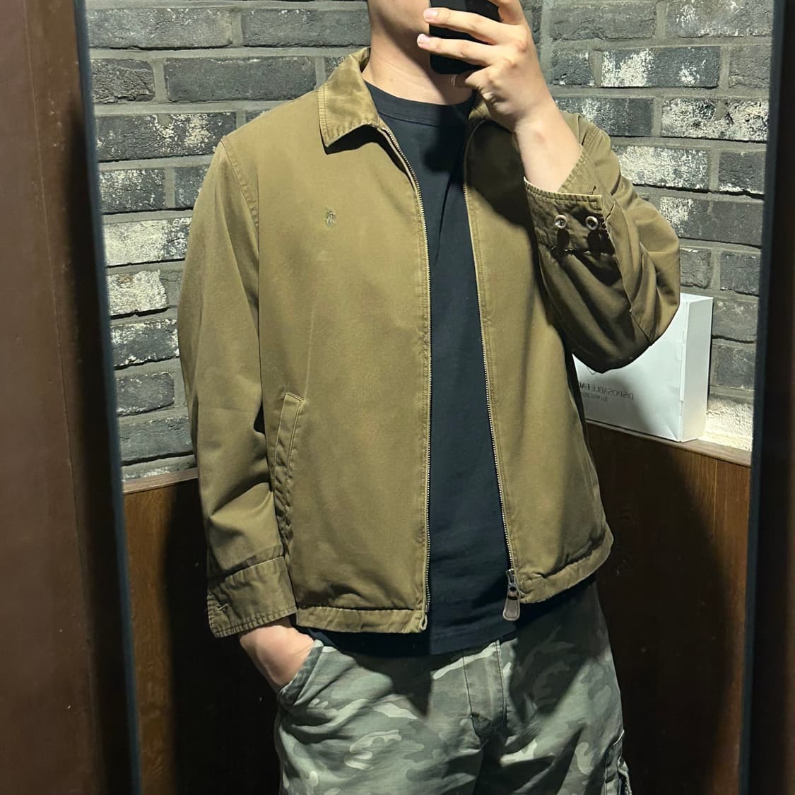 M) 폴로 랄프로렌 베이포트 스윙탑 코튼 자켓 브라운 상품이미지8