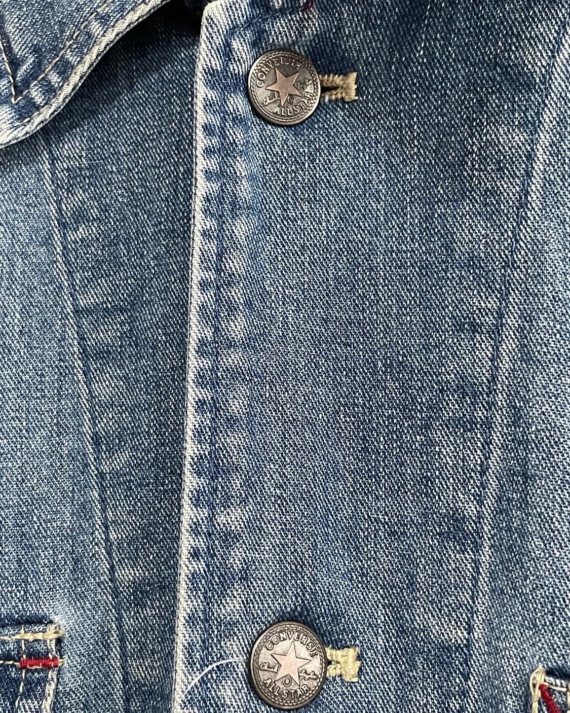 90s 컨버스 빈티지 데님 초어 자켓 (105) 상품이미지5