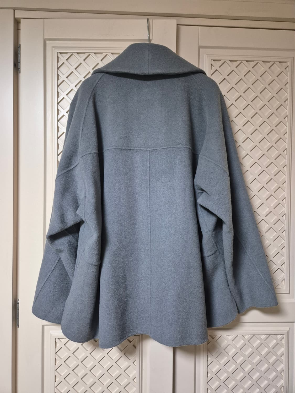 THE IZZAT 캐시미어 혼방 하프코트 상품이미지2