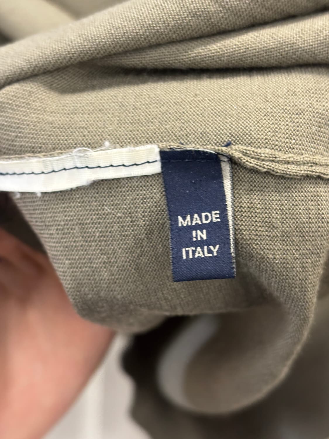 Lardini 라르디니 올리브색 터틀넥 니트 상품이미지5