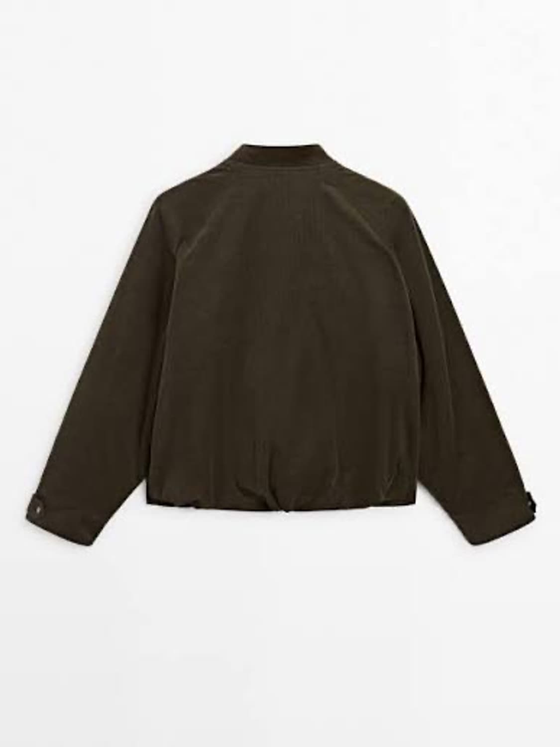 새상품) massimo dutti 코듀로이 퀼팅 봄버자켓 S 상품이미지3