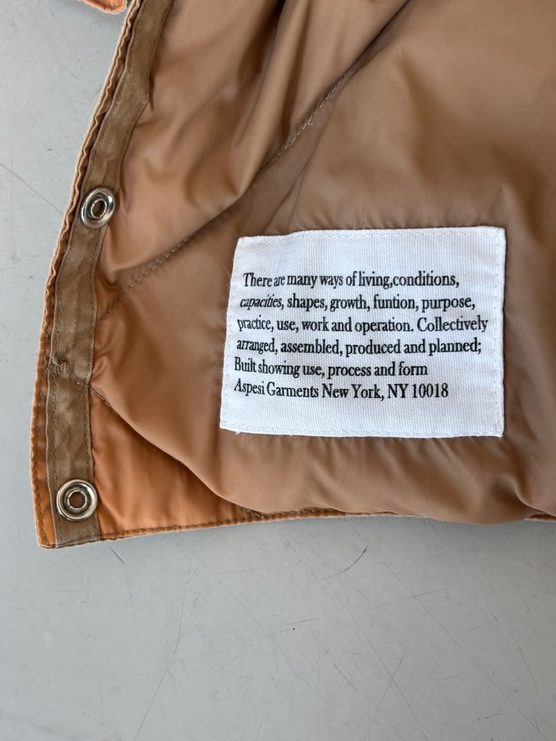 A.Blue Garments(Aspesi) Quilted Jacket 상품이미지8