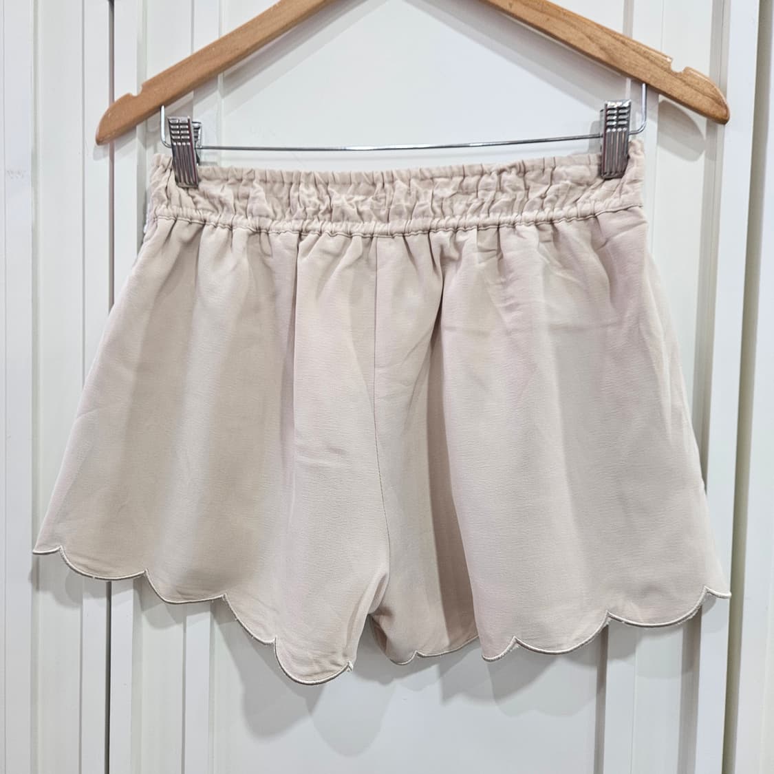 앙크루즈(Ank Rouge) 밀크초코라떼 레이스 큐롯 팬츠 상품이미지5