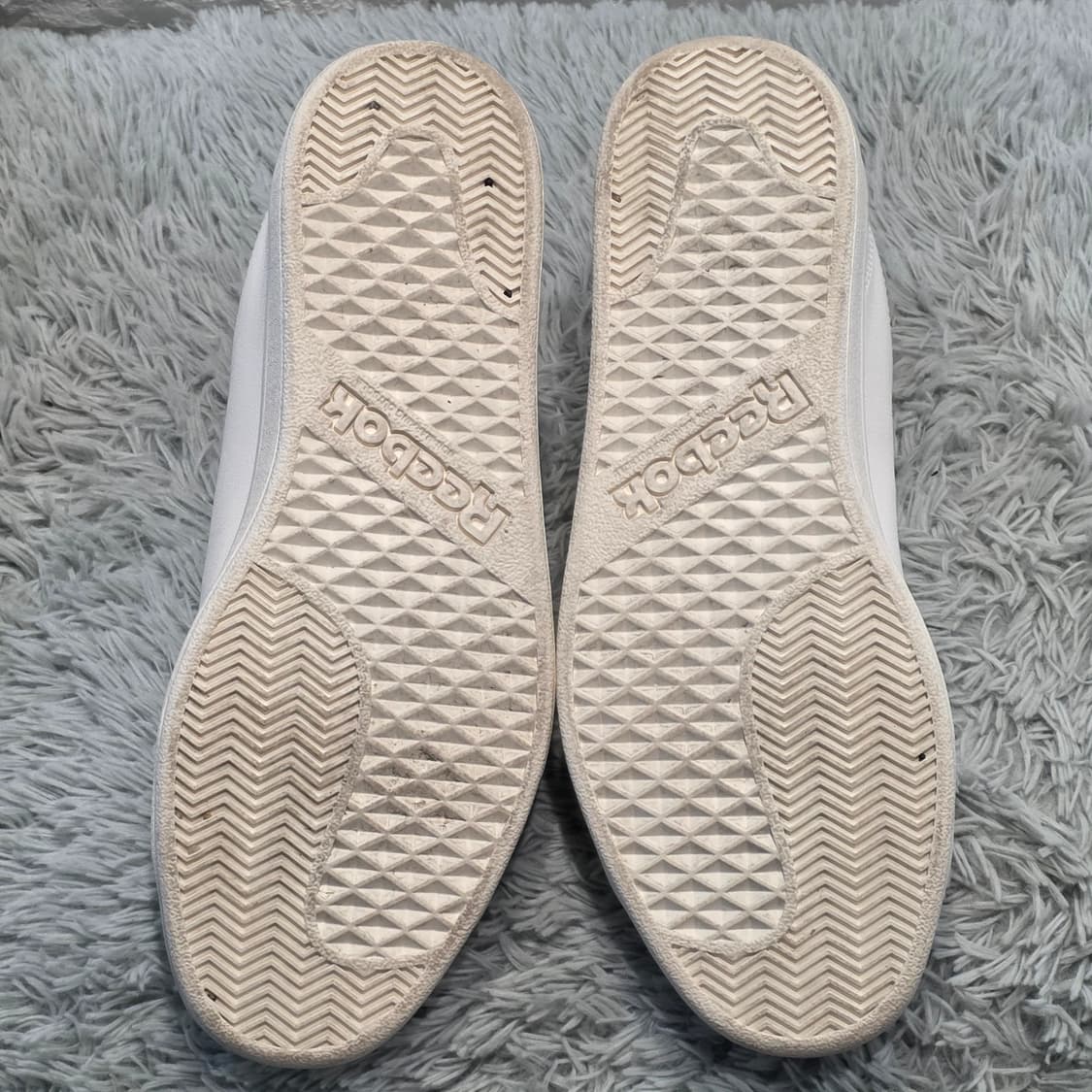 3w-18:리복 클래식 로우 화이트 네이비 265cm-거의새거 상품이미지8