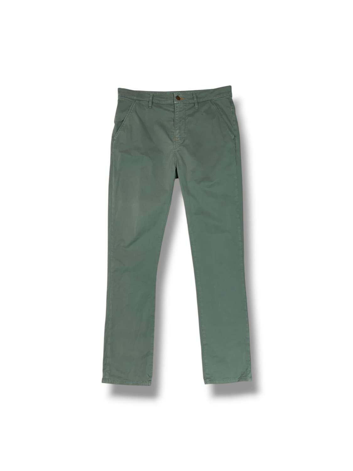 누디진 제이드 그린다이 슬림 카키 팬츠 (32) 상품이미지1