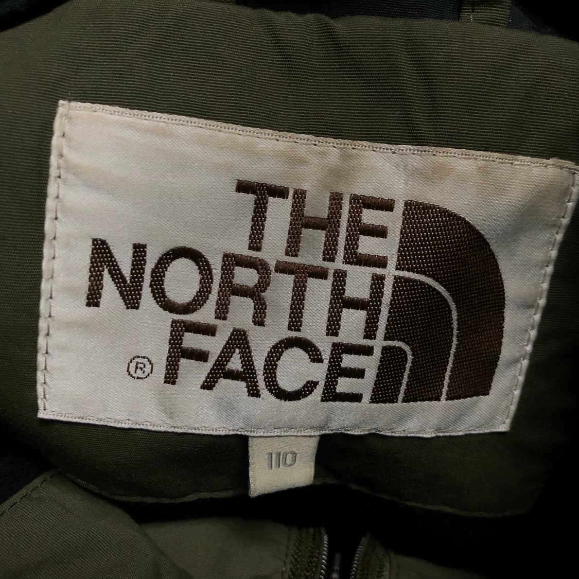 노스페이스 딥카키 자켓 바람막이 남성용 상품이미지5