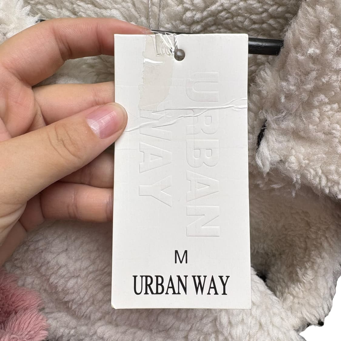 3751 블랙 안감퍼 크롭 무스탕 자켓 상품이미지5