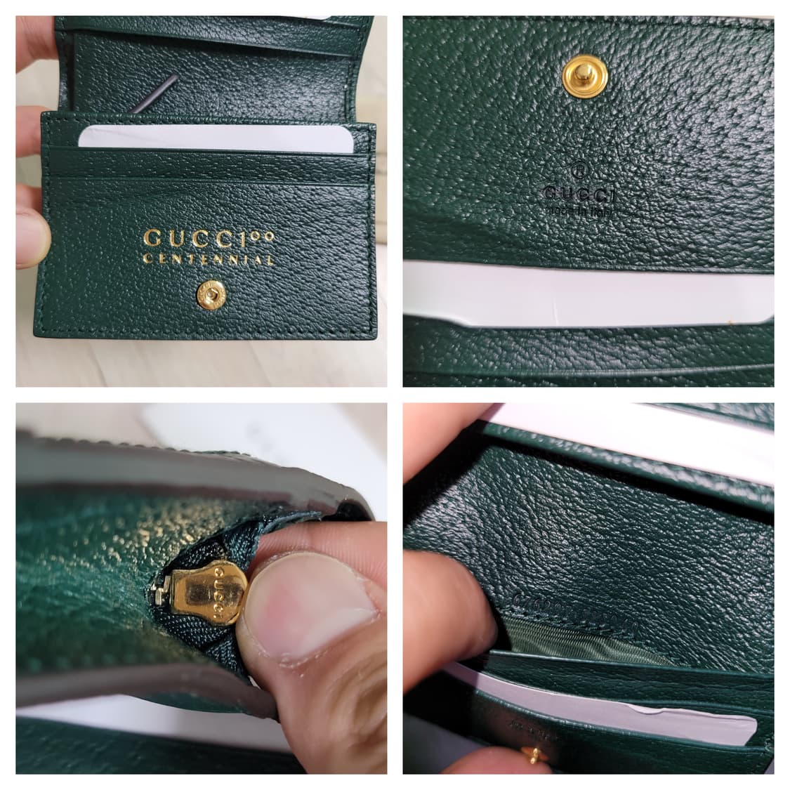 정품 구찌 캔버스 카드동전 반지갑 상품이미지6