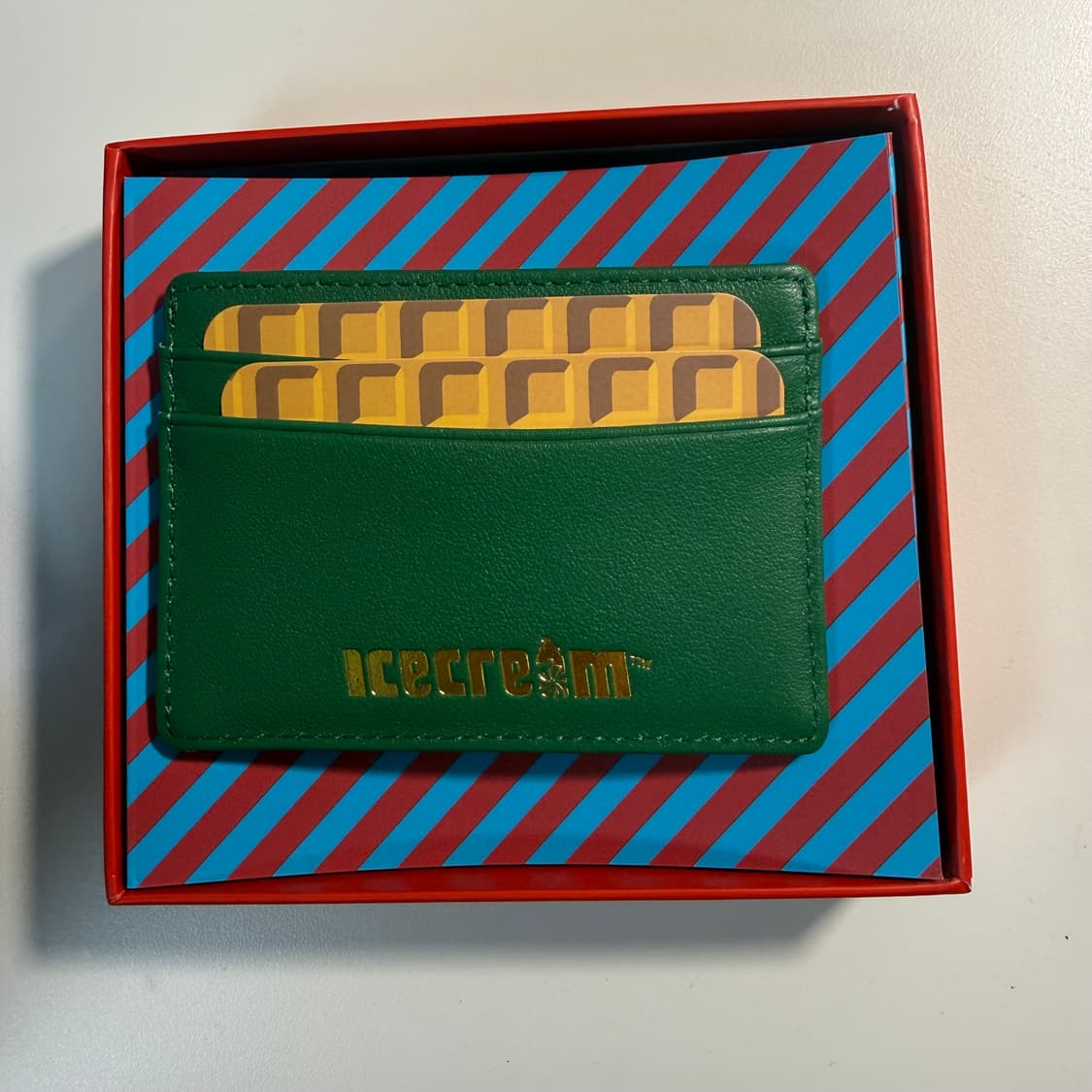 아이스크림 러닝독 레더 카드홀더 상품이미지6