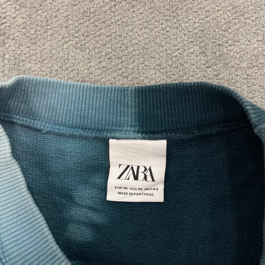 XL 자라 ZARA 타이다이 맨투맨 티셔츠 상품이미지3