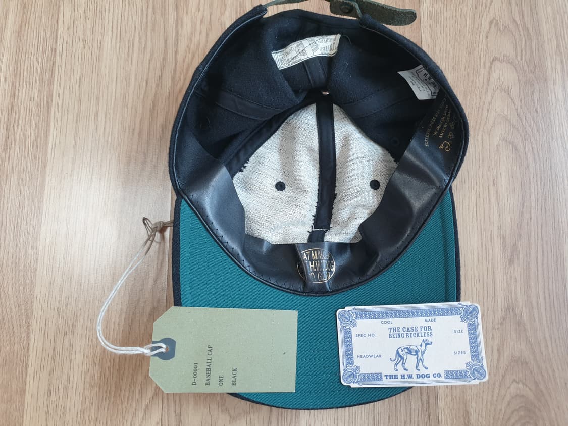 HWDOG&CO 도그앤코 베이스볼 캡 블랙색상 상품이미지5