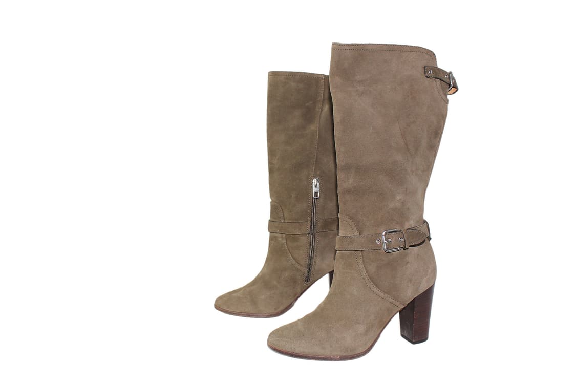 COACH 코치 스웨이드 부츠 상품이미지1