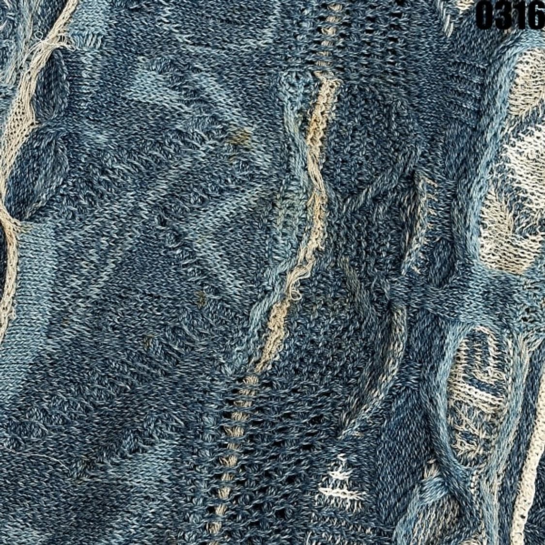 쿠지 케이블 니트 스웨터 L 0316  상품이미지6