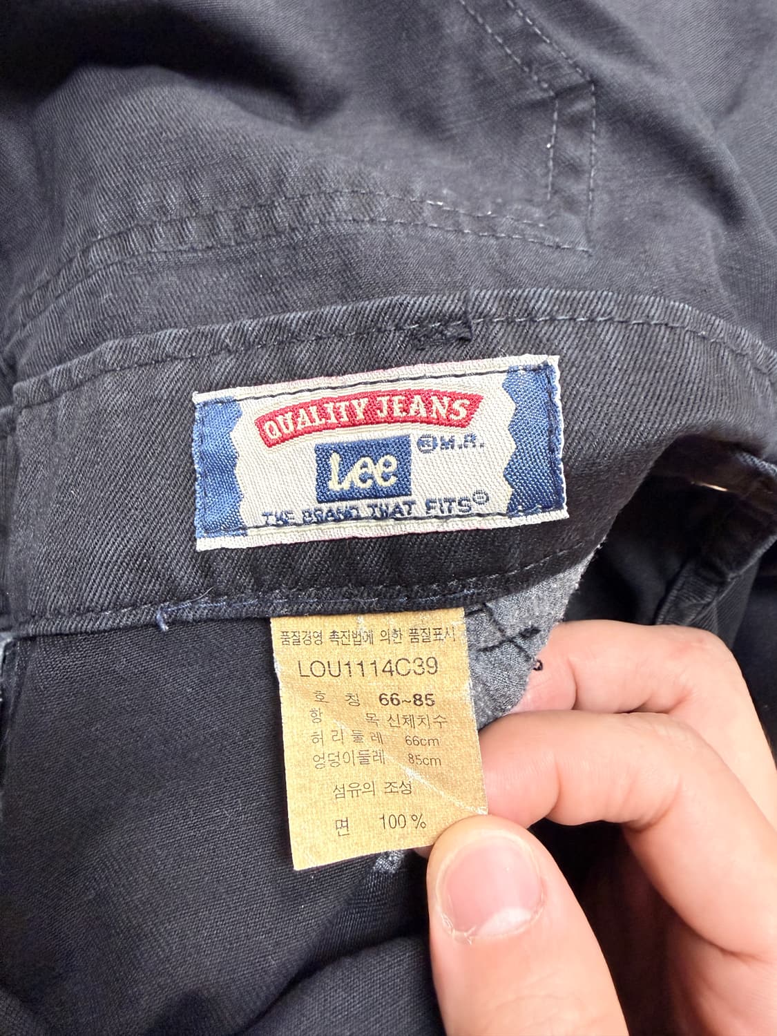 Lee 오버롤 쌍방울 한국 생산 상품이미지6