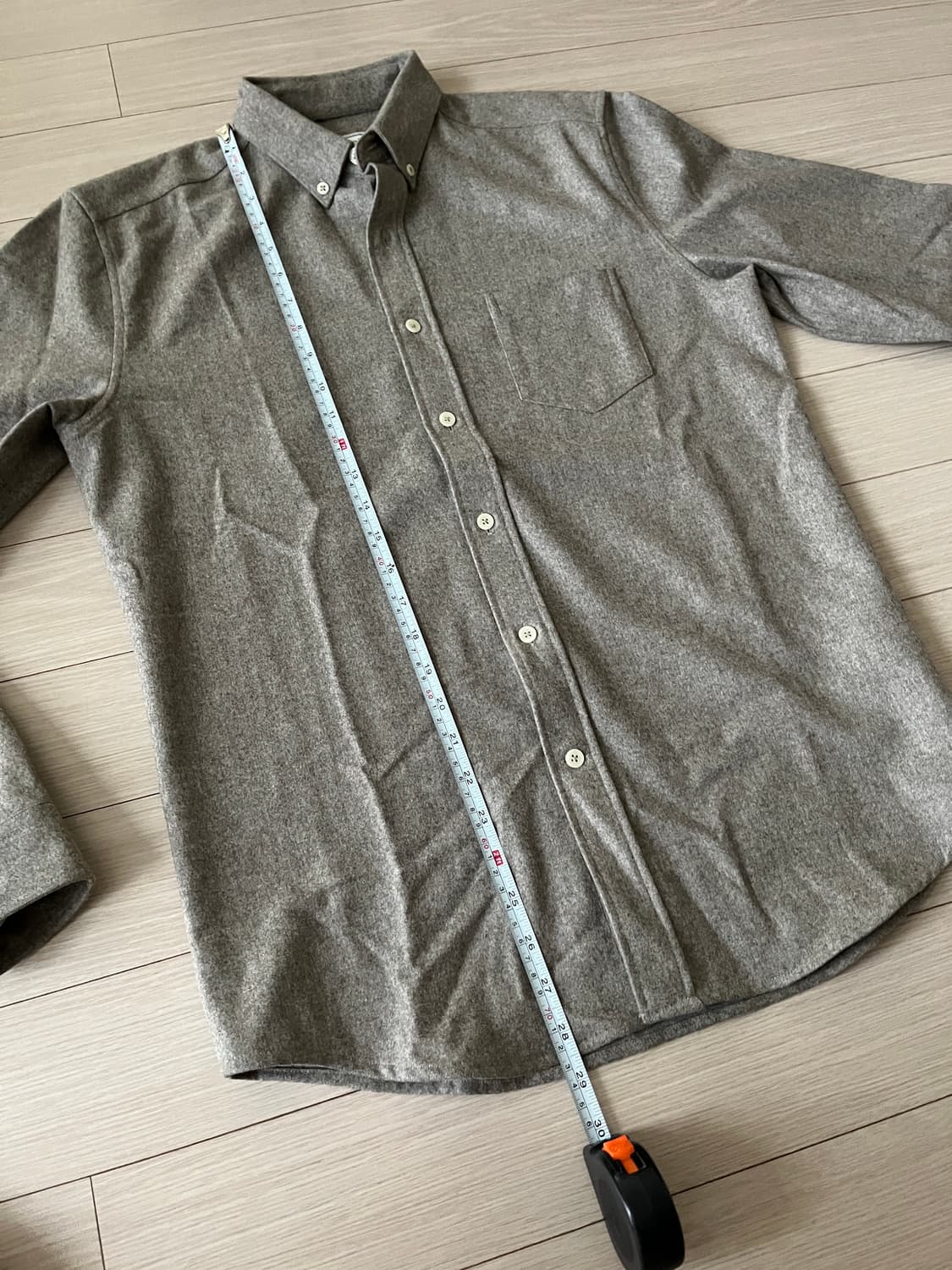 (Man) 아미 울100% 클래식 셔츠  상품이미지7