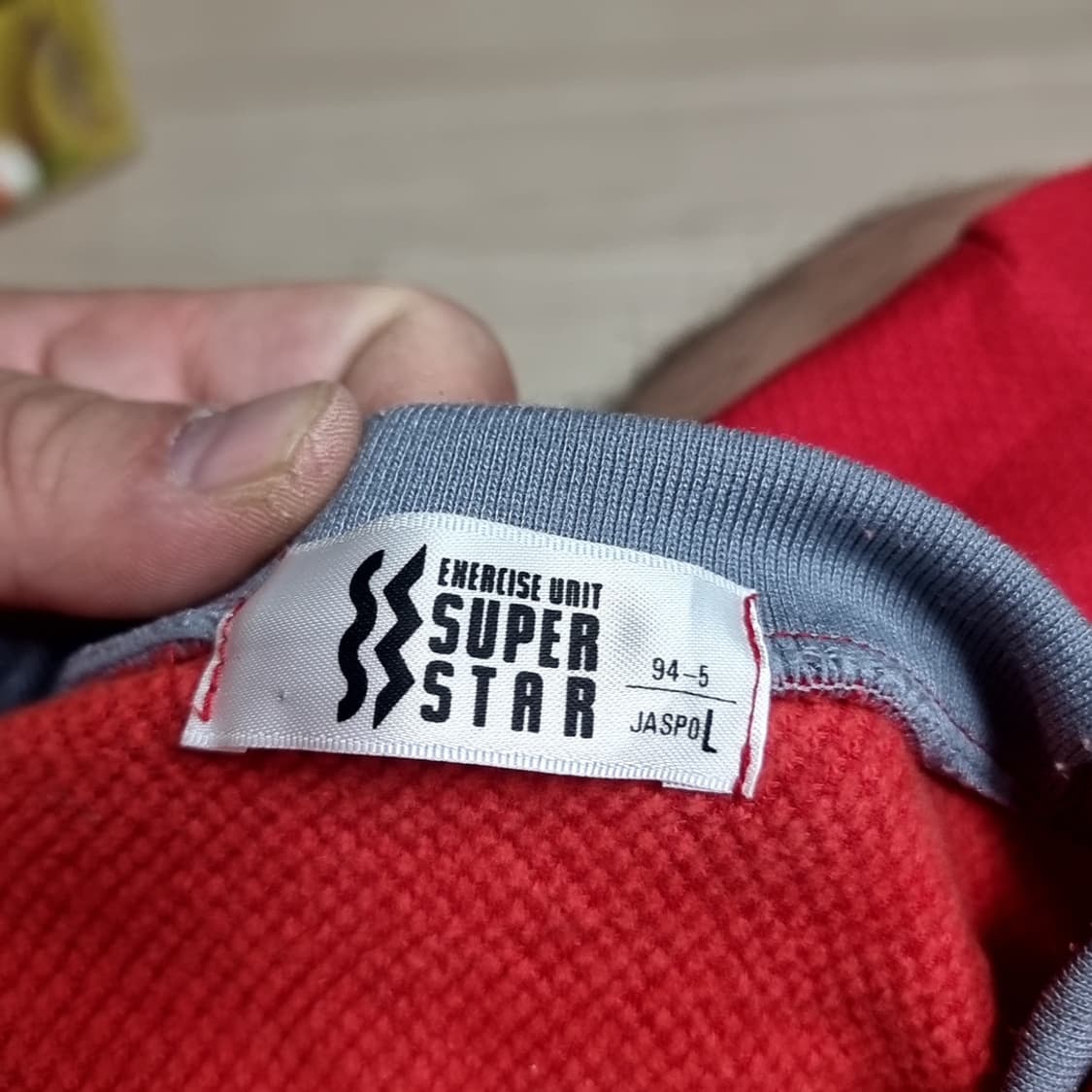 미즈노 Super STAR 빨간색 맨투맨 니트 티셔츠(100,105) 상품이미지4