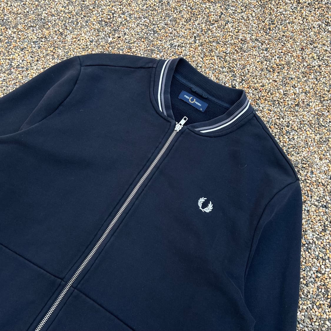 프레디페리(Fred perry) 코튼 집업 가디건 상품이미지2