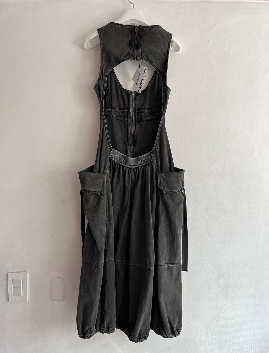 (택있는 새상품/정가298,000) 오픈와이와이 원피스 zip dress 상품이미지10