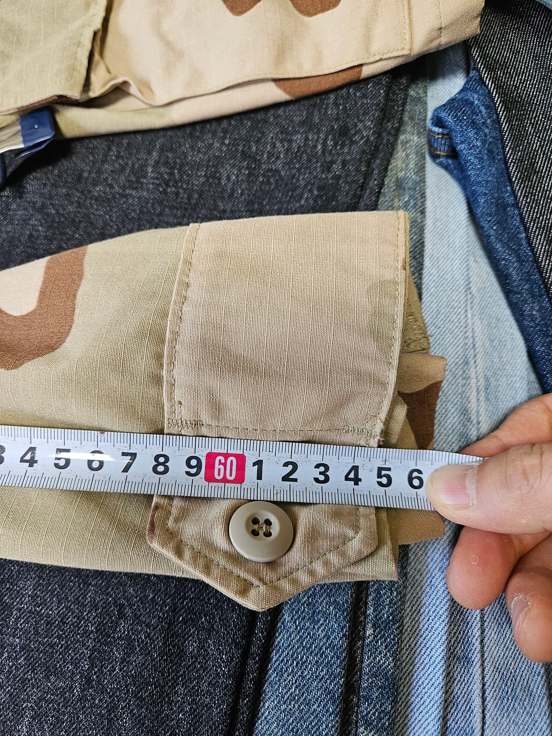 90sOg usa army military 자켓 l/r 미군 퍼티그 사막 상품이미지7