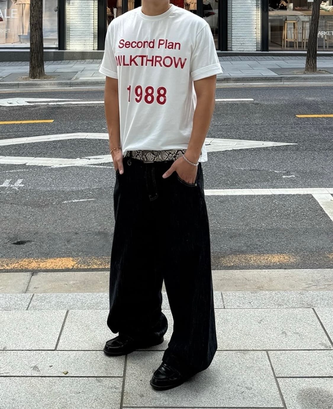[Unisex] 뱀피 파이톤 벨트 상품이미지3