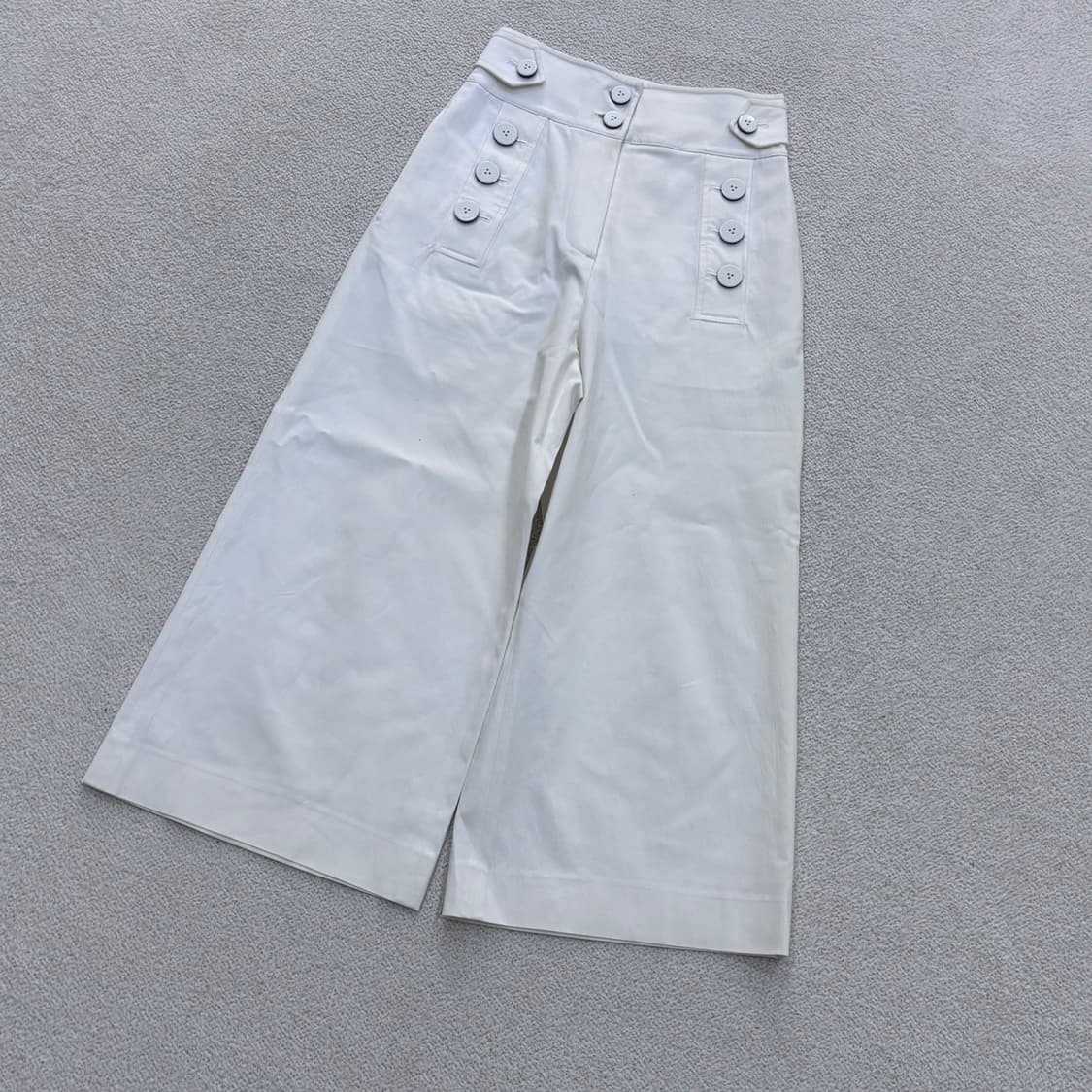 36 럭키슈에뜨 와이드 슬랙스 팬츠 0414E 상품이미지1