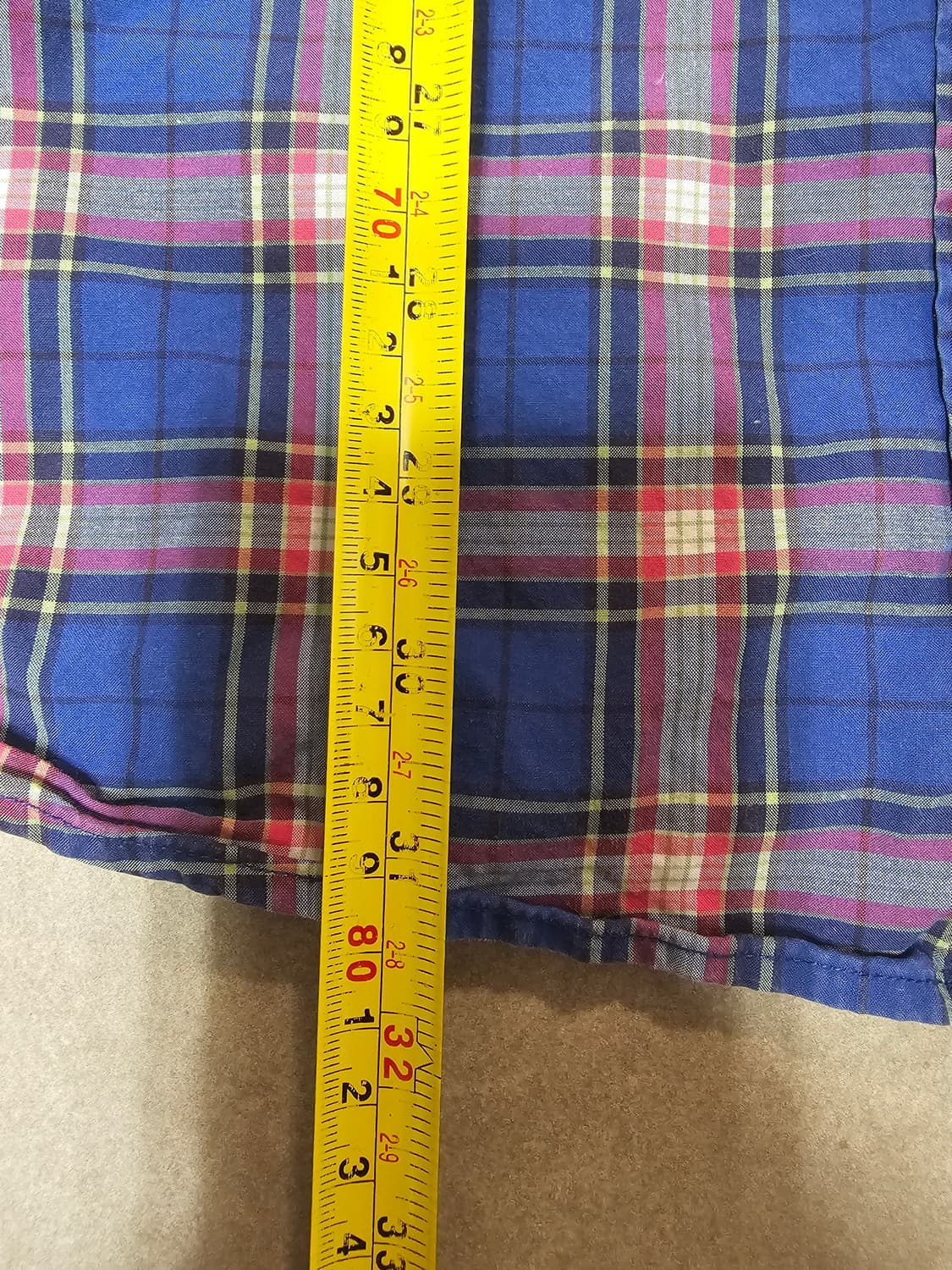 유니클로 체크 셔츠 XL 사이즈 상품이미지5