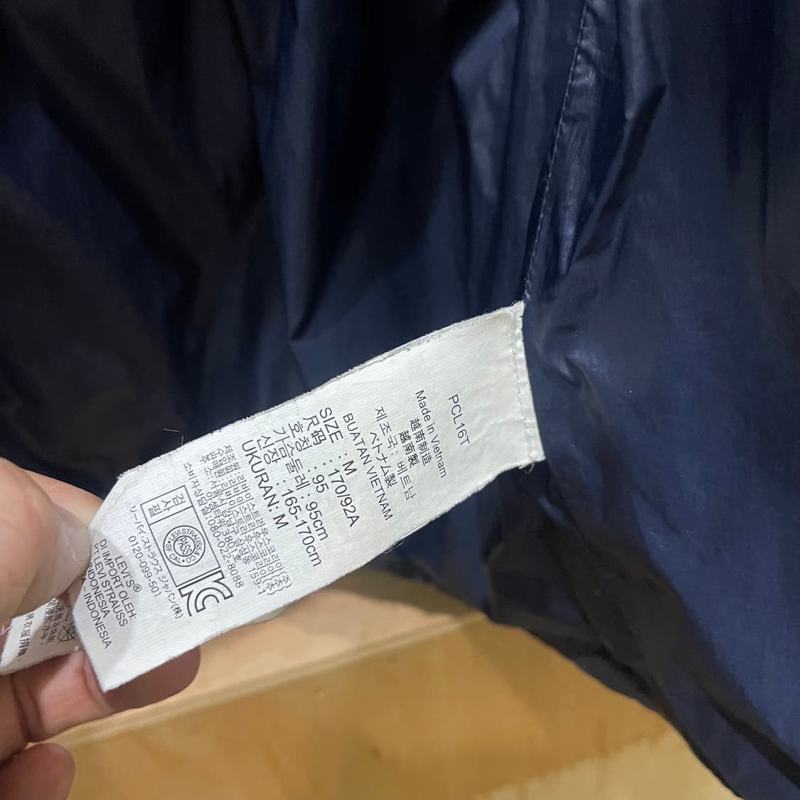 리바이스 덕다운 셔츠 자켓 상품이미지6