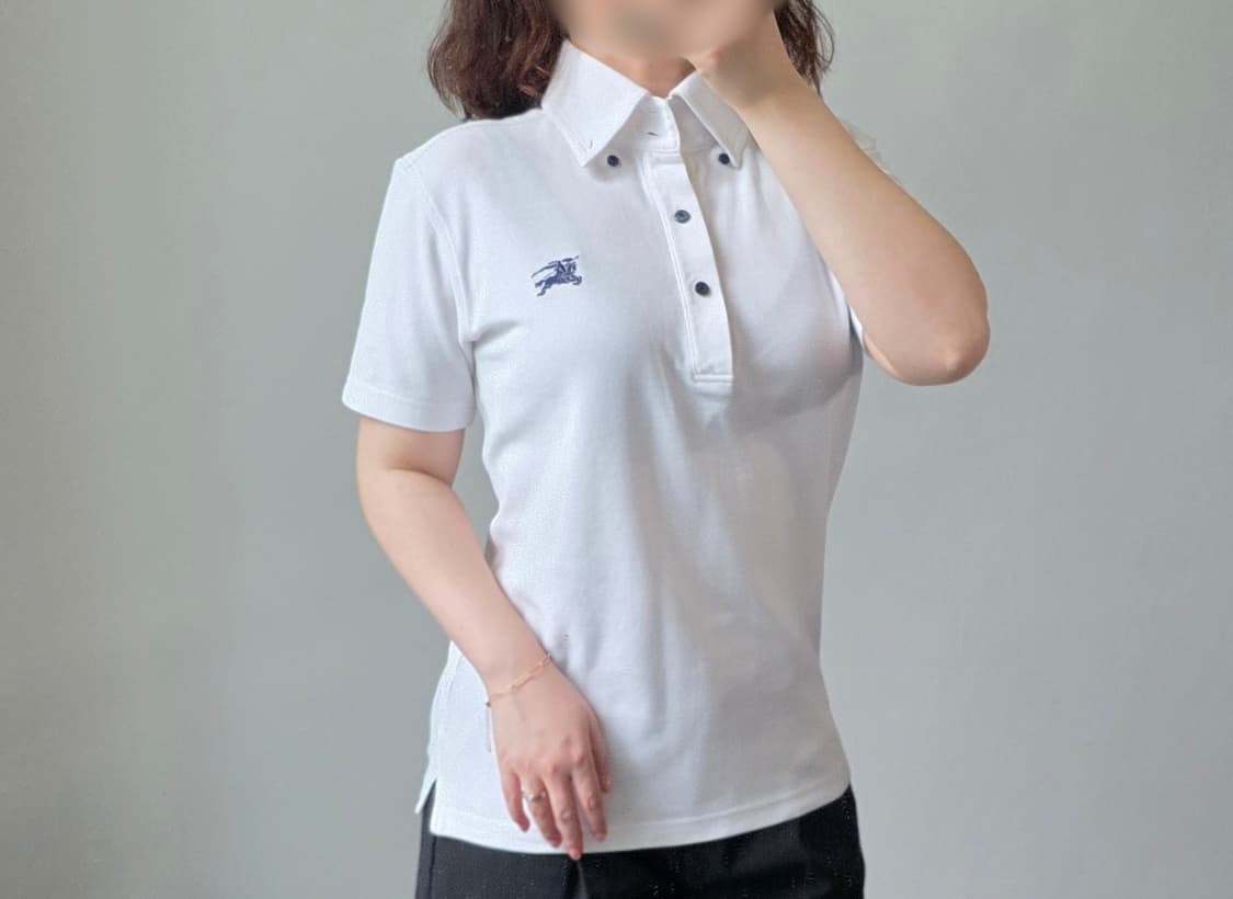 [프립]버버리 블랙라벨 여성 반팔 카라티 / 피케 셔츠 상품이미지1
