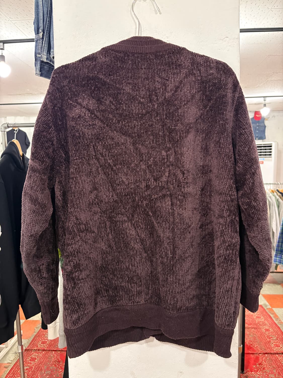 꽃무늬 니트가디건 상품이미지3