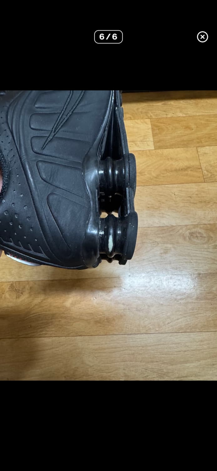 나이키 샥스 R4 블랙 상품이미지5