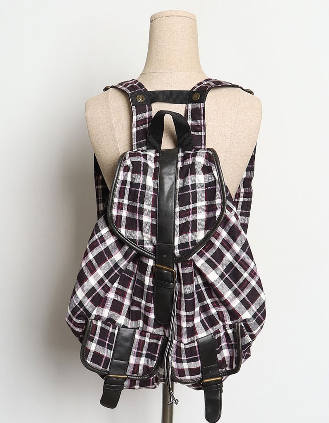 GRAND STONE Check RuckSack 상품이미지1