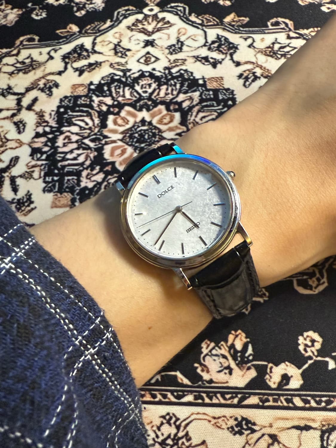 Seiko dolce 빈티지 쿼츠 시계 상품이미지6