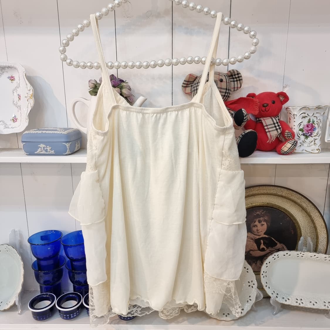 레이스 캉캉 나시 블라우스 상품이미지4