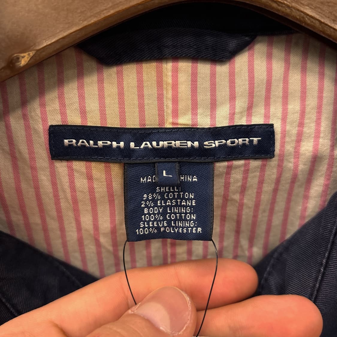 90s 랄프로렌 스포츠 크롭 바이스윙 자켓 핑크포니 N833 상품이미지8