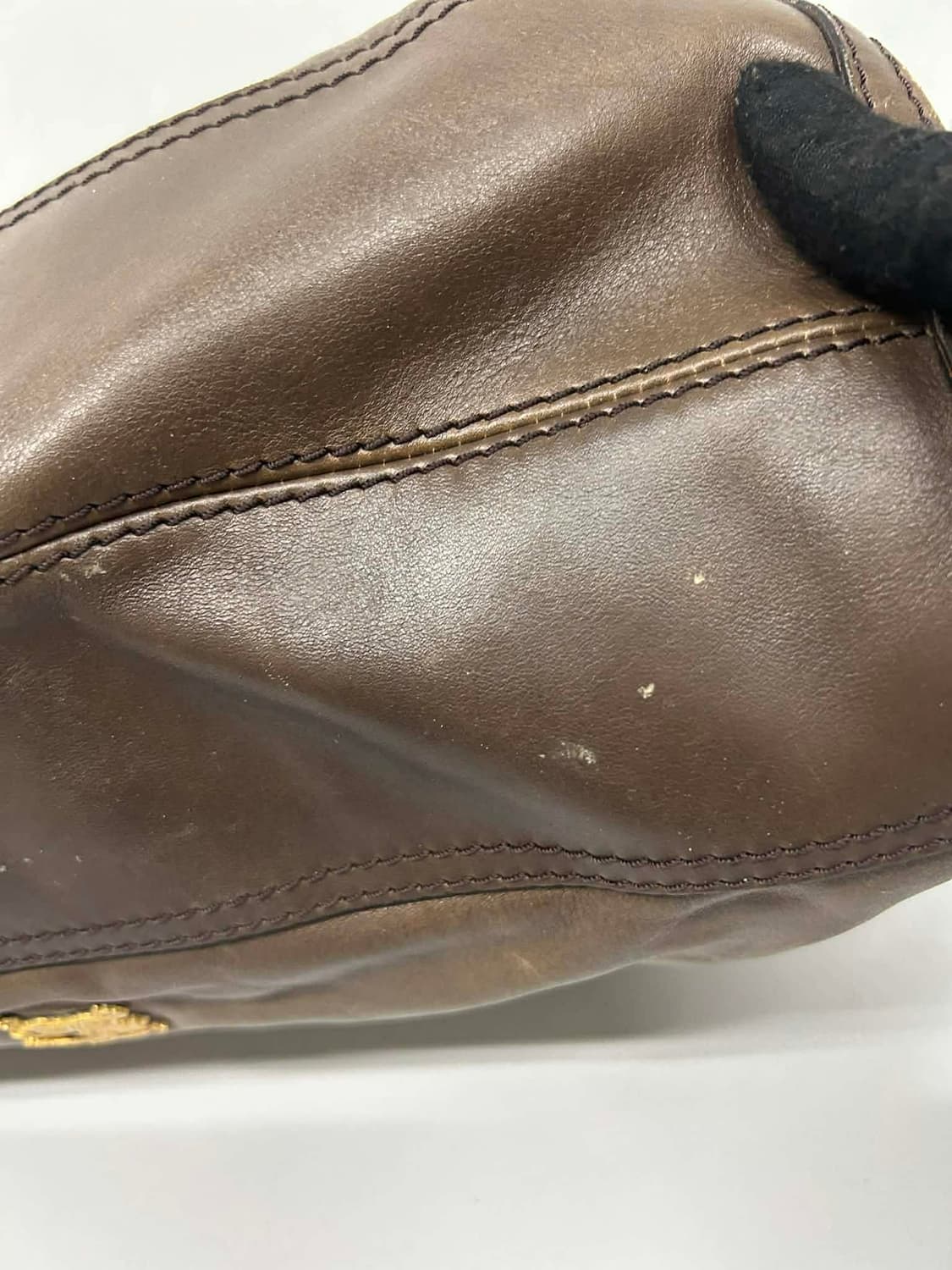 버버리 빈티지 레더 숄더백 토트백 상품이미지9