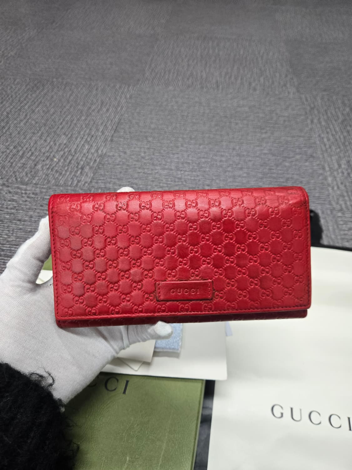 [특가][정품] 구찌 시마 장지갑 상품이미지1